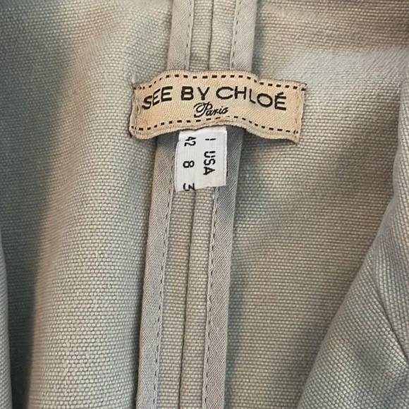 Vintage See By Chloe Military Jacket - Picture 2 of 11